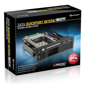 Sharkoon SATA Quickport intern multi discos duros y USB caja