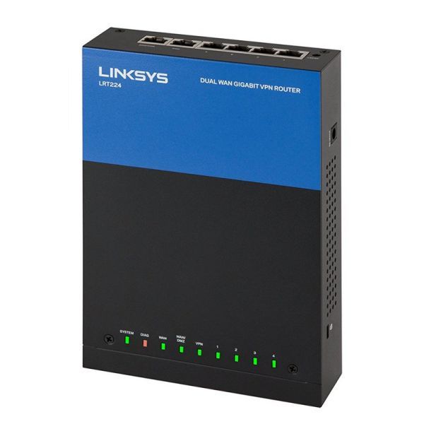 LINKSYS LRT214 Router VPN Gigabit de pie