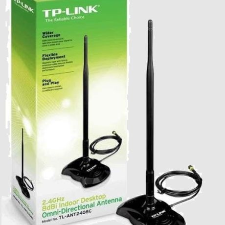 TP-LINK TL-ANT2408C antena omnidireccional escritorio 8dBi 2.4GHz