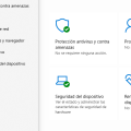 Ha desaparecido Windows Defender. Protección antivirus y contra amenazas